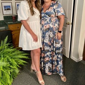 Baltic Born Sicily Satin Maxi Dress XL